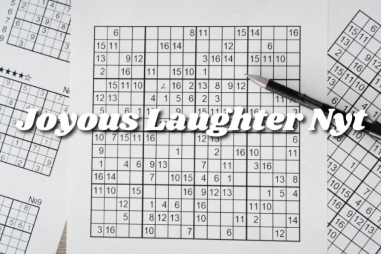 Joyous Laughter NYT Crossword: Uncovering the Meaning Behind the Clue